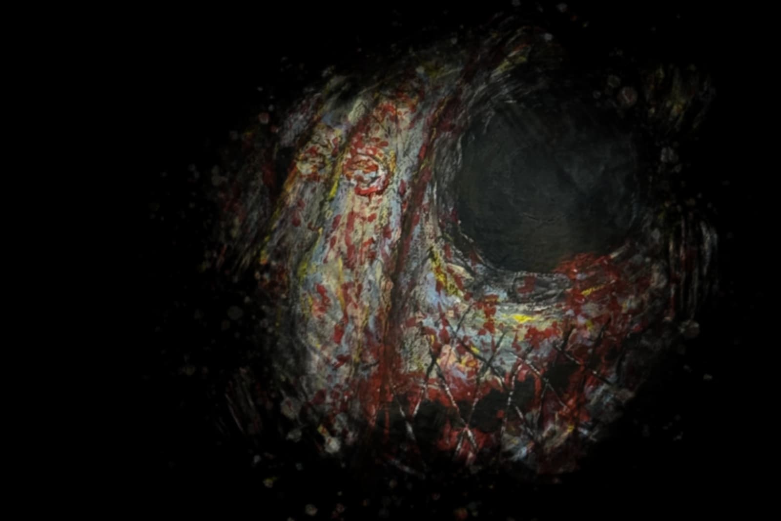 Neo-expressionist artwork by TSUMETAI